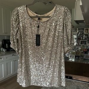 Sequin top